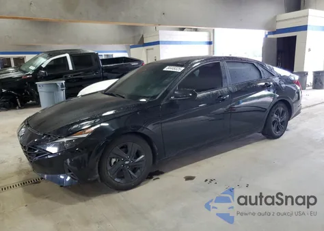 2022 Hyundai Elantra Blue из США, поврежденный, VIN KMHLM4AJ0NU025864